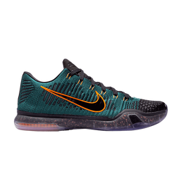 Nike: Зелёные кроссовки  Kobe 10 Elite