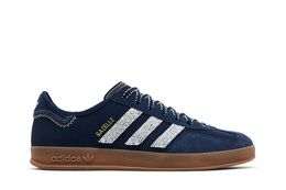 Adidas: Синие кроссовки  Gazelle Indoor