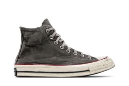 Converse: Серые кроссовки  Chuck 70