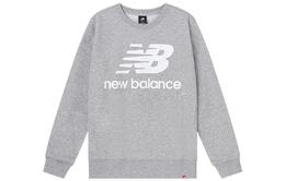 New Balance: Серая толстовка 