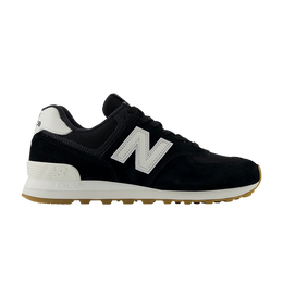 New Balance: Чёрные кроссовки  574