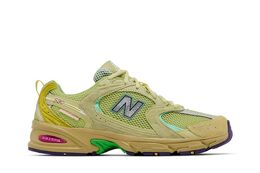 New Balance: Зелёные кроссовки  530