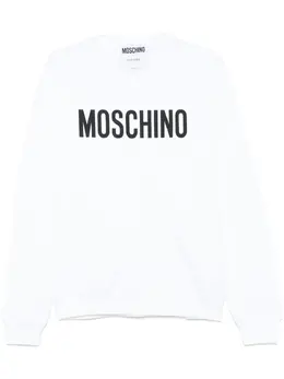 Moschino: Свитшот с принтом 