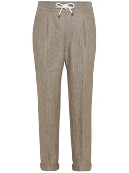 Brunello Cucinelli: Льняные брюки 
