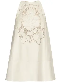 Oscar de la Renta: Кожаное платье 