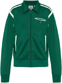 adidas: Зелёная куртка  Premium