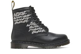 Dr. Martens: Чёрные кроссовки  1460