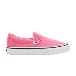 Vans: Розовые шлёпанцы  Classic Slip On