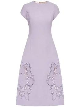 Oscar de la Renta: Твидовое платье 