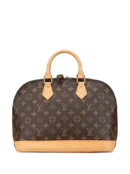 Louis Vuitton Pre-Owned: Коричневая сумка 