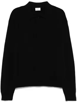 Saint Laurent: Поло из шерсти 