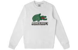 Lacoste: Белая толстовка 