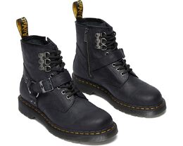 Dr. Martens: Чёрные ботинки  1460