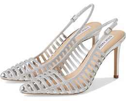 Steve Madden: Серебристые туфли 