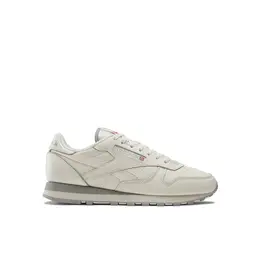 Reebok: Бежевые кроссовки  Classic Leather