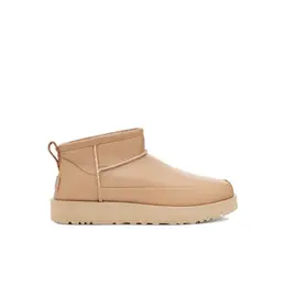 UGG: Бежевые угги  Ultra Mini