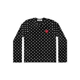 Comme des Garcons PLAY: Чёрный свитшот 