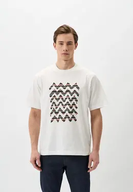 Missoni: Белая футболка 