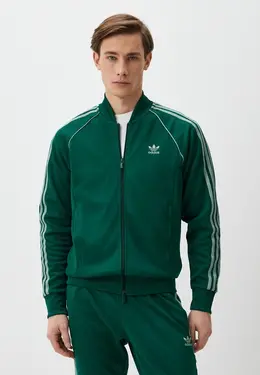 adidas Originals: Зелёная толстовка 