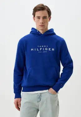 Tommy Hilfiger: Синяя толстовка 