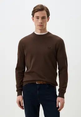 Fred Perry: Коричневый свитер 