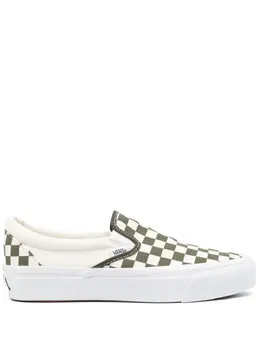 Vans: Бежевые кроссовки  Classic
