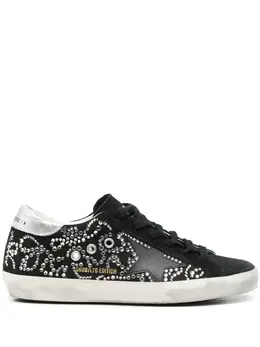 Golden Goose: Чёрные кроссовки 