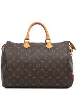 Louis Vuitton Pre-Owned: Коричневая сумка 