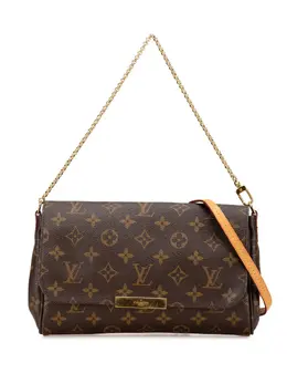 Louis Vuitton Pre-Owned: Коричневая сумка 