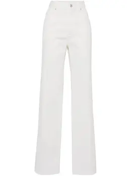 Brunello Cucinelli: Белые брюки 