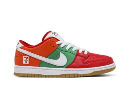 Nike: Оранжевые кроссовки  Dunk Low