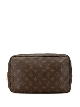 Louis Vuitton Pre-Owned: Коричневый клатч 