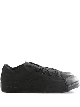 Y-3: Чёрные кроссовки 