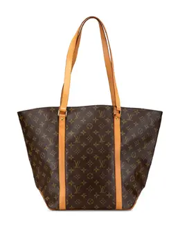 Louis Vuitton Pre-Owned: Коричневая сумка-шоппер 