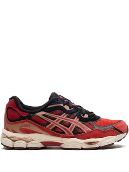 ASICS: Красные кроссовки  Gel