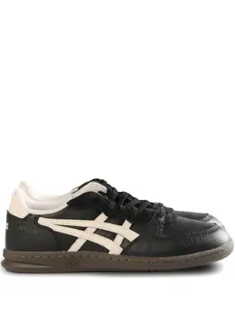 ASICS: Чёрные кроссовки 