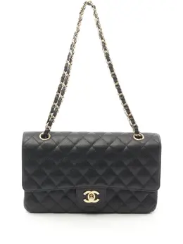 CHANEL Pre-Owned: Чёрная сумка 