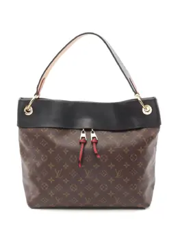 Louis Vuitton Pre-Owned: Коричневая сумка-шоппер 
