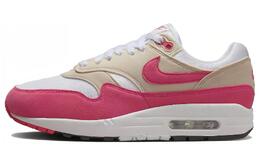 Nike: Розовые кроссовки  Air Max 1