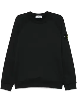 Stone Island: Чёрный свитшот  Compass