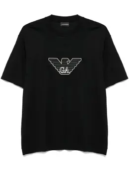Emporio Armani: Чёрная футболка 