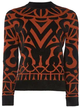 Temperley London: Коричневый свитер 