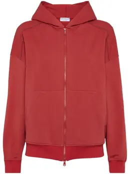 Brunello Cucinelli: Красная толстовка 