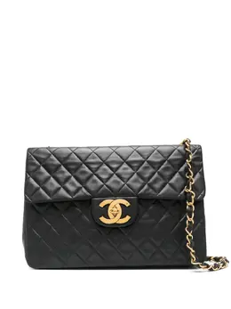 CHANEL Pre-Owned: Чёрная сумка 