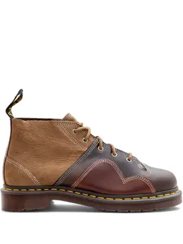 Dr. Martens: Коричневые ботинки 