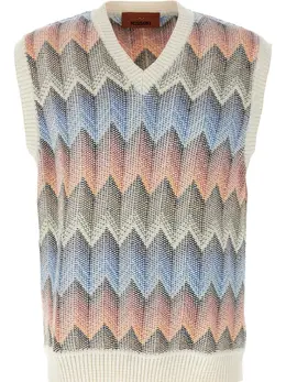 Missoni: Многоцветный жилет 