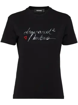 DSQUARED2: Футболка с принтом 