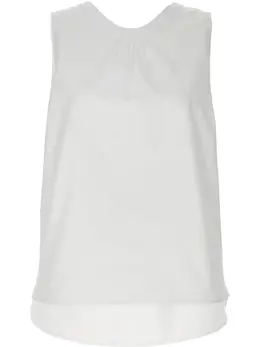 Max Mara: Белый топ 