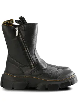 Dr. Martens: Чёрные ботинки 