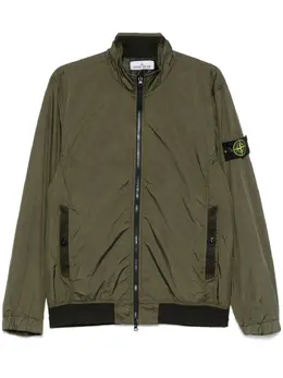 Stone Island: Зелёная куртка  Compass
